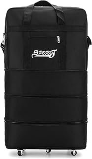 RAYWE Expandable Foldable Suitcase Collapsible Rolling Travel Luggage Bag for Men Women