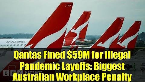 Qantas Faces $90 Million Fine for Illegal Dismissal
