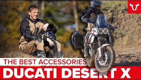 Ducati DesertX Build Enhances Functionality with Luggage and Navigation