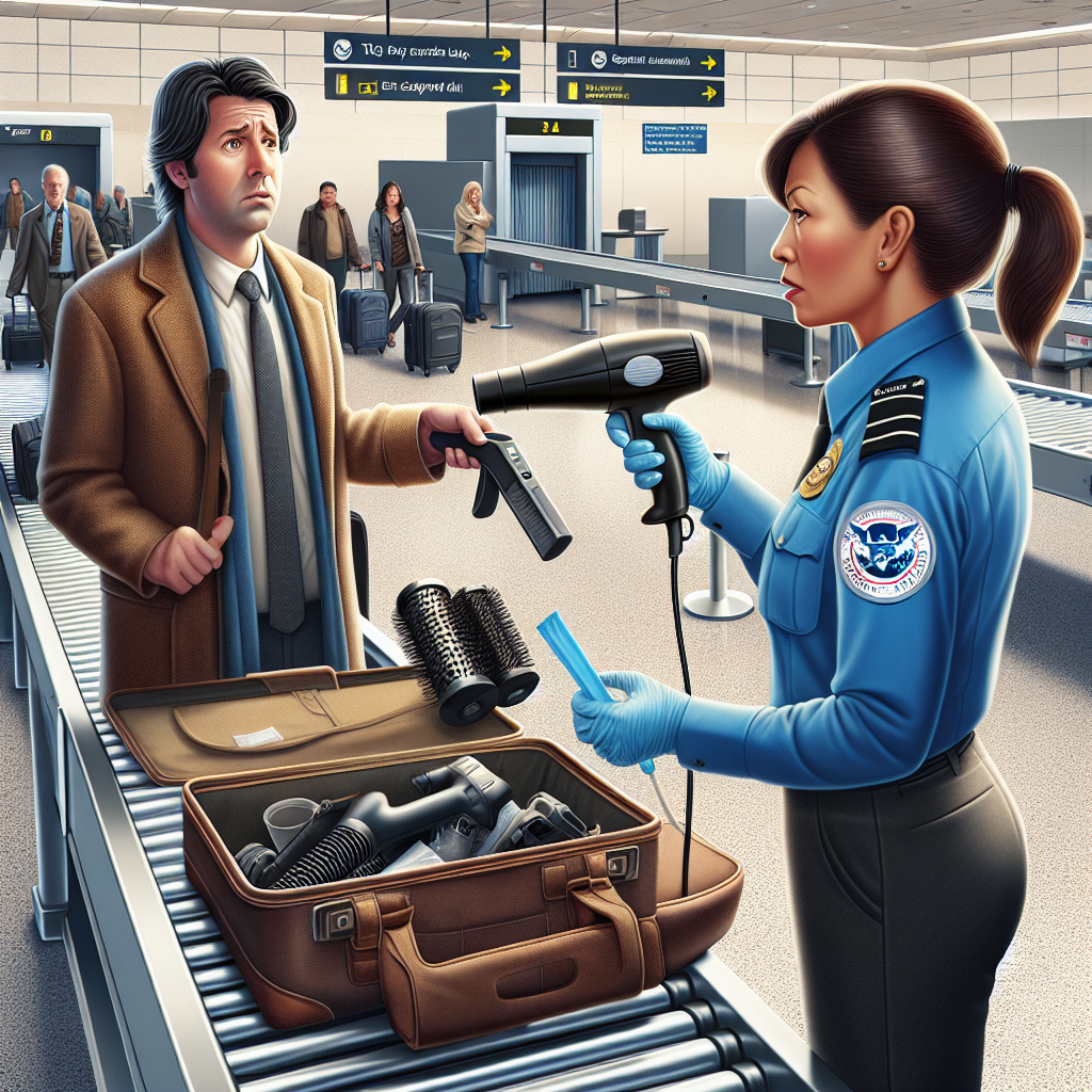 TSA Prohibits Gas-Powered Hair Tools in Checked Luggage